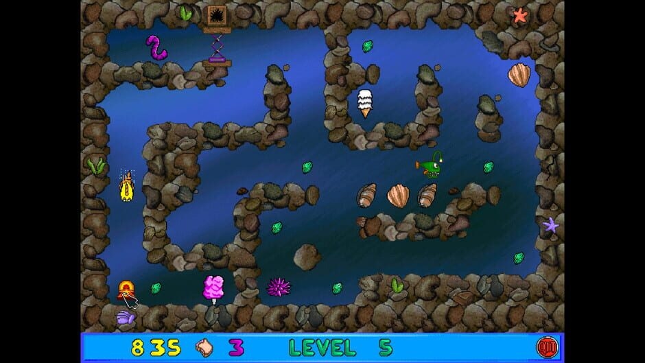 Screenshot Freddi Fish and Luther's Maze Madness
