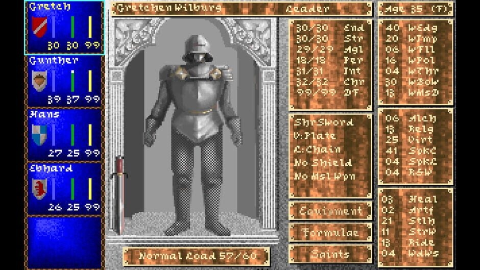 Screenshot Darklands