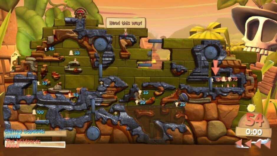 Screenshot Worms Clan Wars