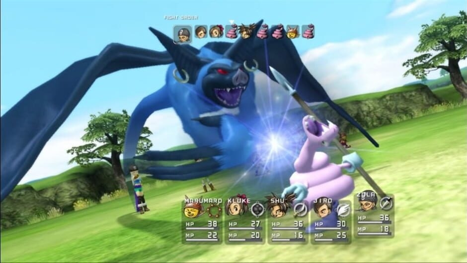 Screenshot Blue Dragon
