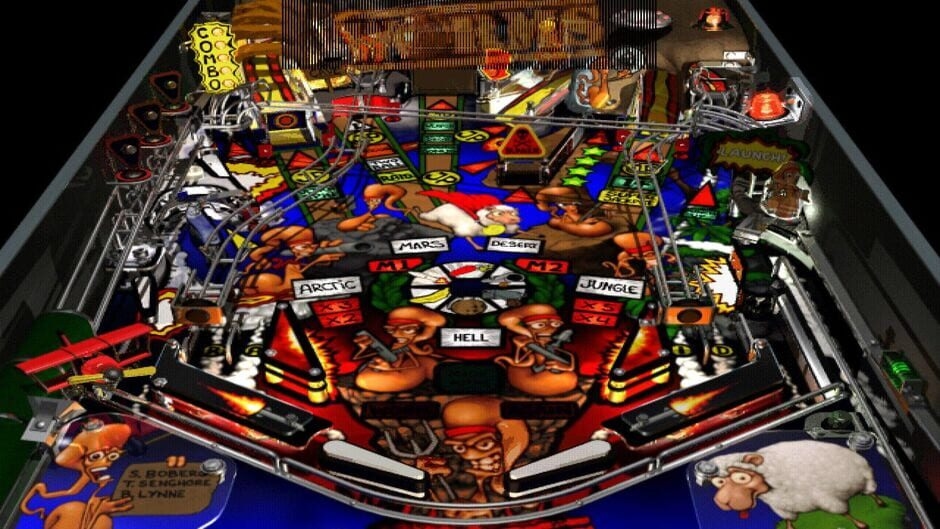 Screenshot Worms Pinball