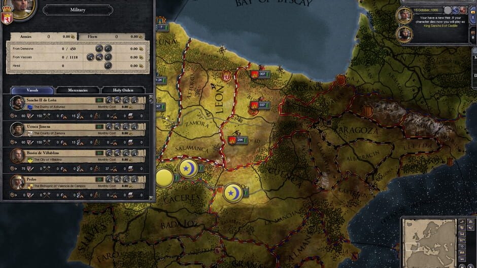Screenshot Crusader Kings II