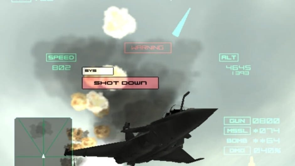 Screenshot Ace Combat 04: Shattered Skies
