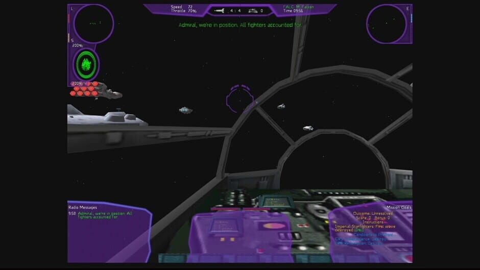 Screenshot Star Wars: X-Wing Alliance