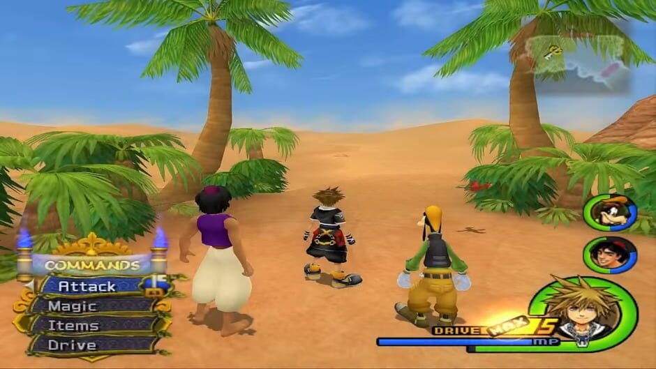 Screenshot Kingdom Hearts II