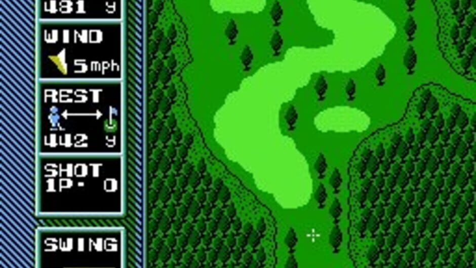 Screenshot NES Open Tournament Golf