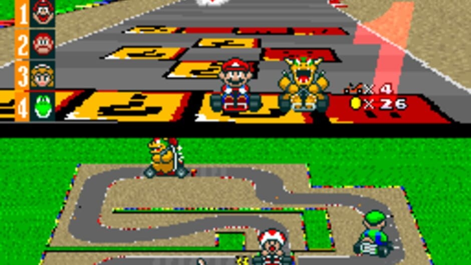 Screenshot Super Mario Kart