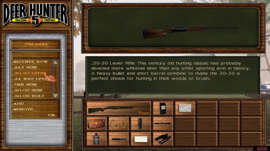 Screenshot Deer Hunter 5: Tracking Trophies