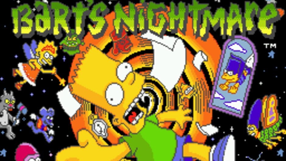 Screenshot The Simpsons: Bart's Nightmare