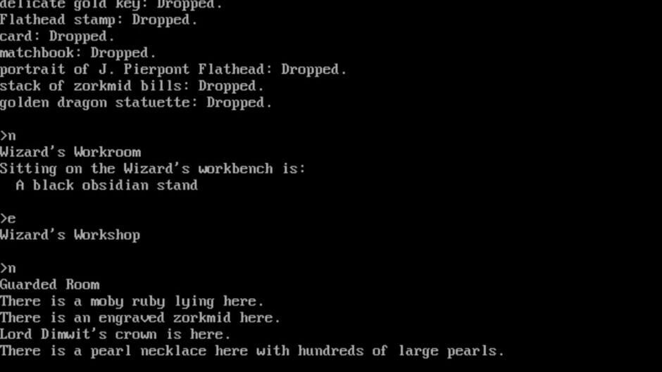 Screenshot Zork II: The Wizard of Frobozz