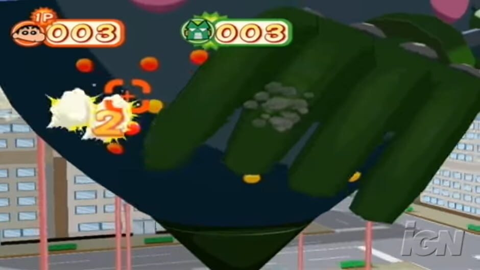 Screenshot Crayon Shin-chan: Strongest Family in Kasukabe Wii King