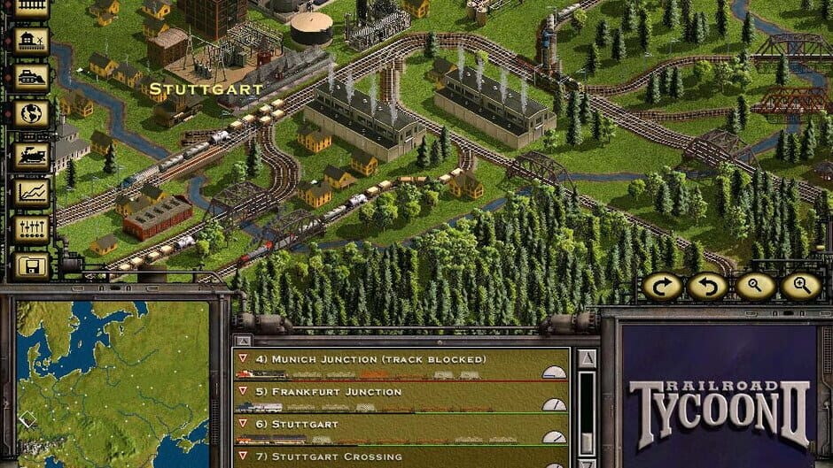 Screenshot Railroad Tycoon II