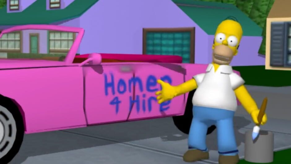 Screenshot The Simpsons: Road Rage