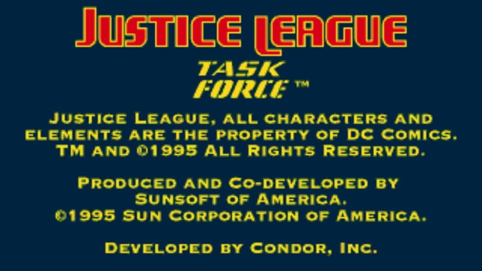 Screenshot Justice League Task Force