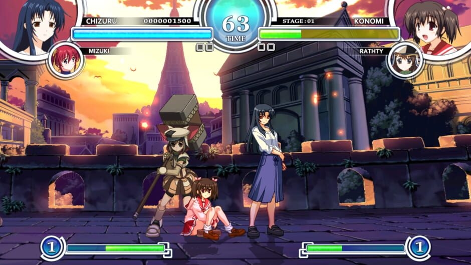 Screenshot Aquapazza: Aquaplus Dream Match