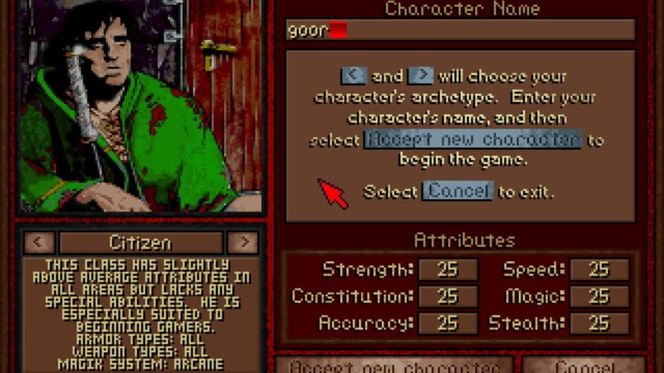 Screenshot Amulets & Armor