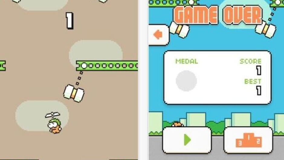 Screenshot Swing Copters