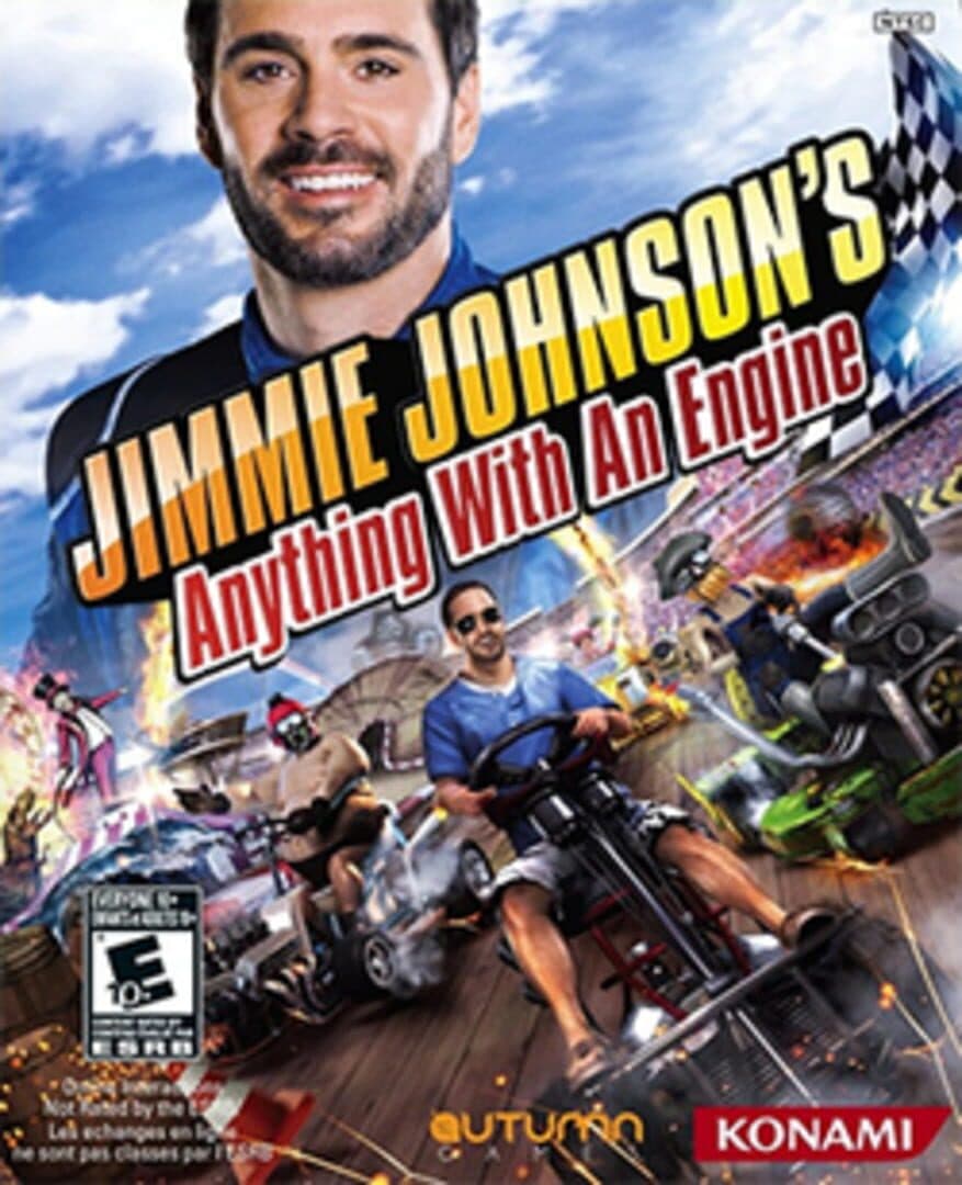 Cover of Jimmie Johnson's Anything with an Engine