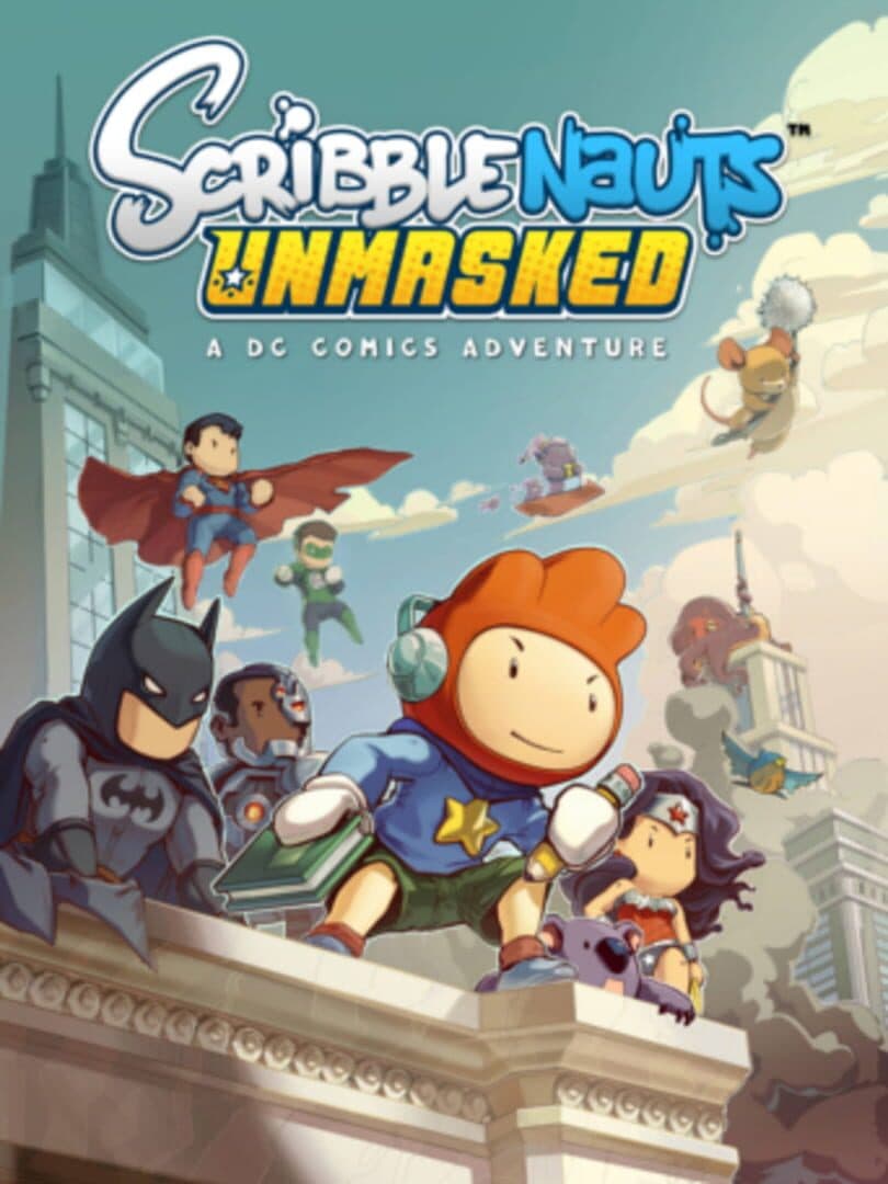 Cover of Scribblenauts Unmasked: A DC Comics Adventure