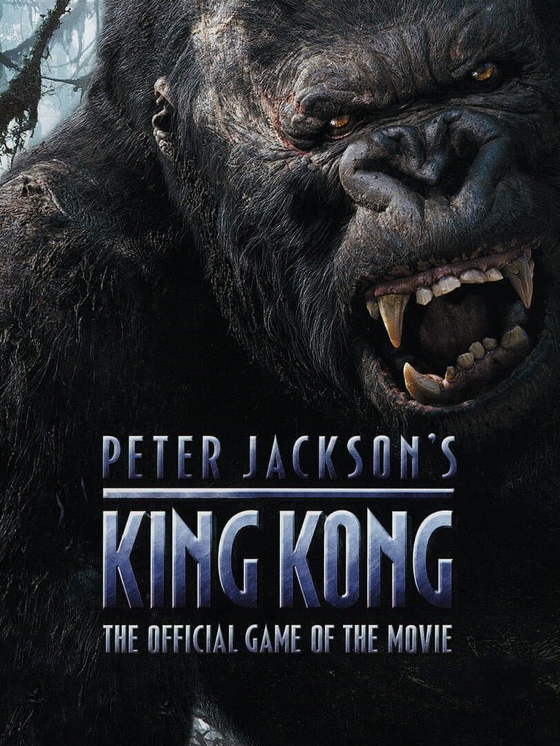 Cover of Peter Jackson's King Kong: The Official Game of the Movie
