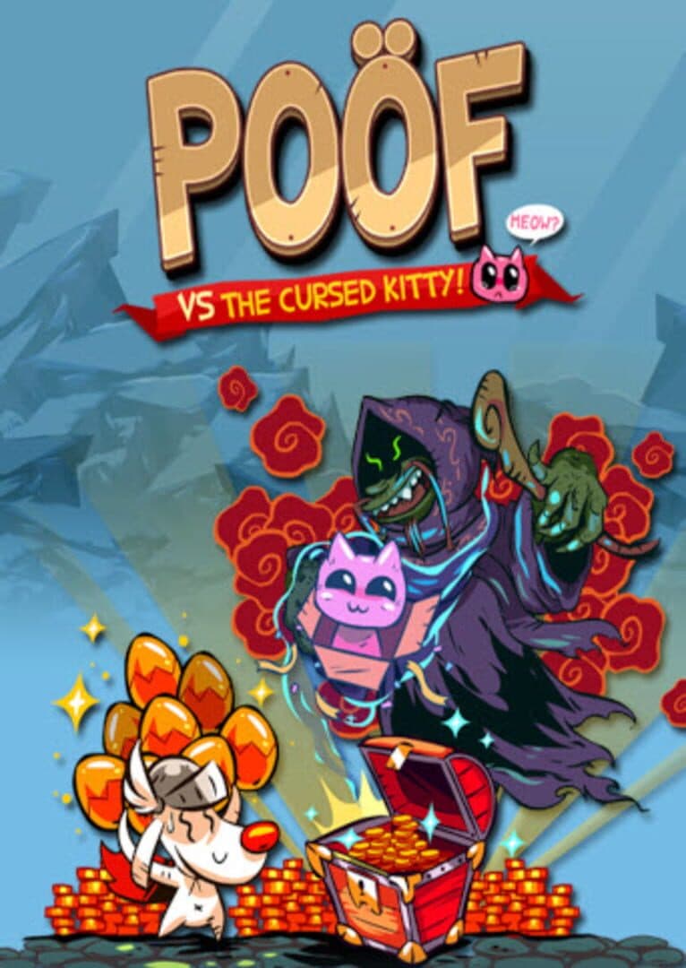 Cover of Poöf vs. The Cursed Kitty