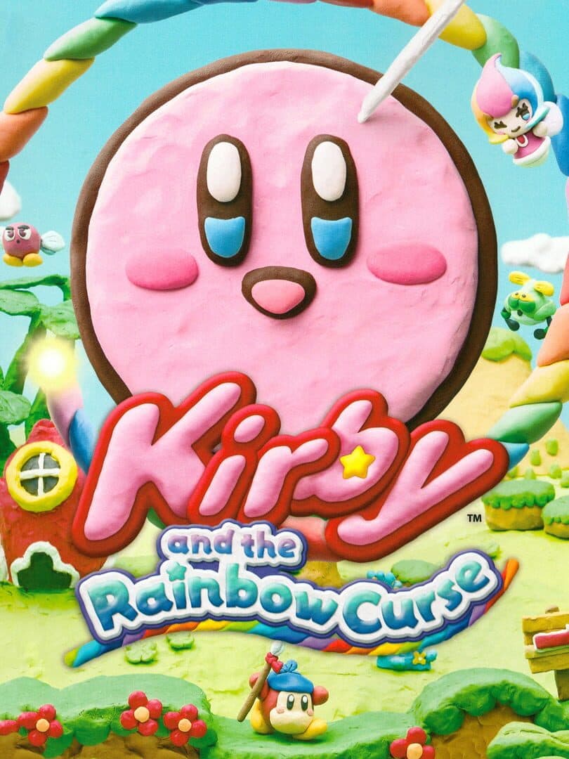 Cover of Kirby and the Rainbow Curse