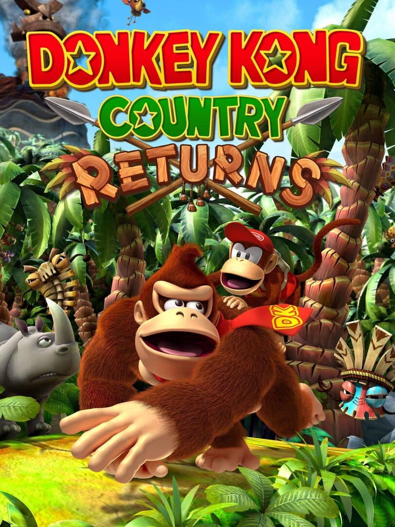 Cover of Donkey Kong Country Returns