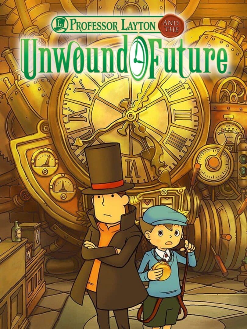 Cover of Professor Layton and the Unwound Future