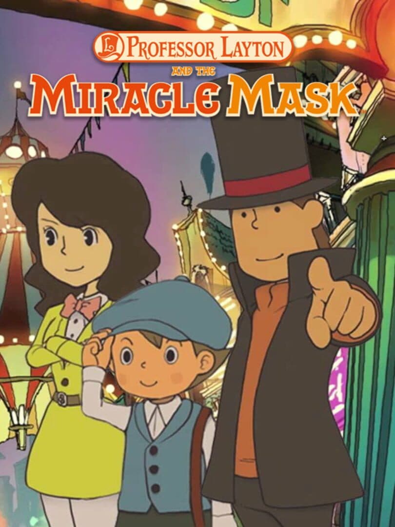 Cover of Professor Layton and the Miracle Mask