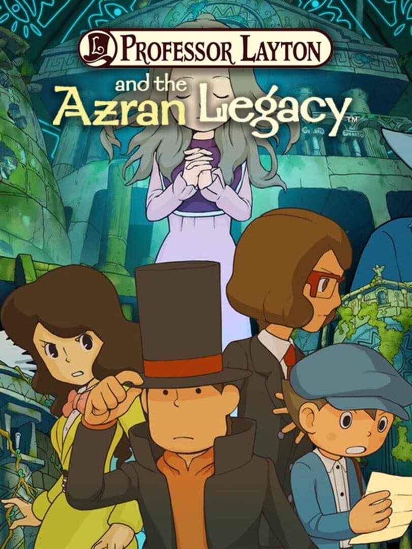 Cover of Professor Layton and the Azran Legacy