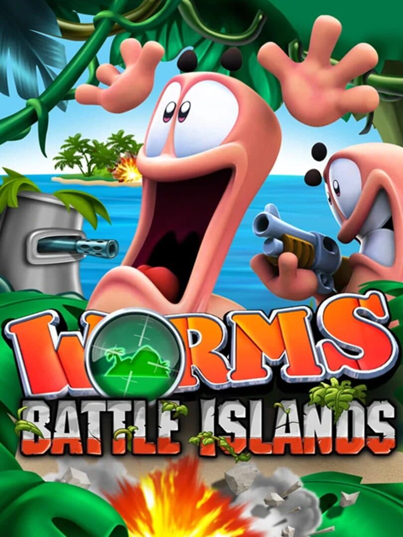 Cover of Worms: Battle Islands