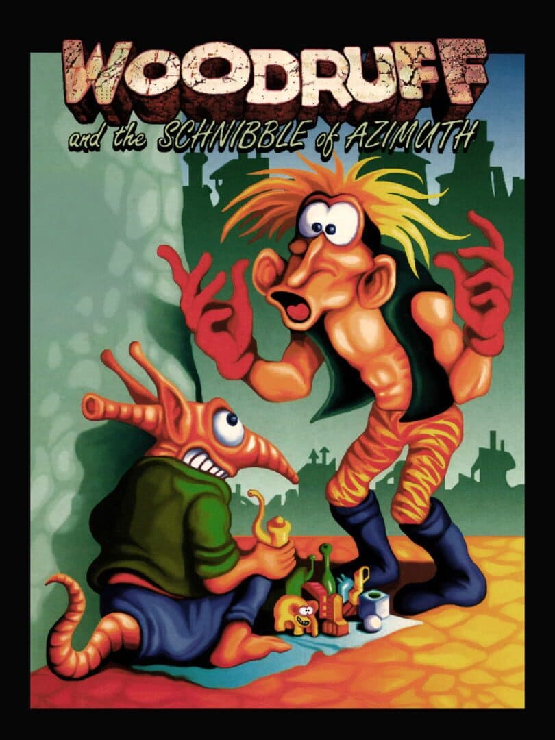 Cover of The Bizarre Adventures of Woodruff and the Schnibble
