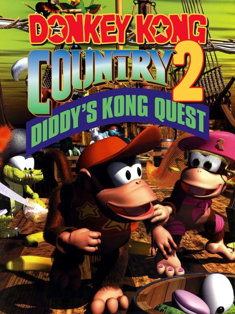 Cover of Donkey Kong Country 2: Diddy's Kong Quest