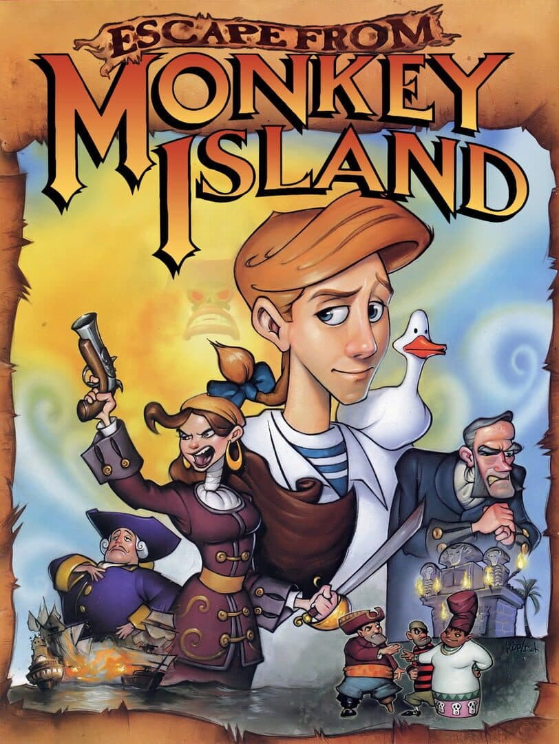 Cover of Escape from Monkey Island