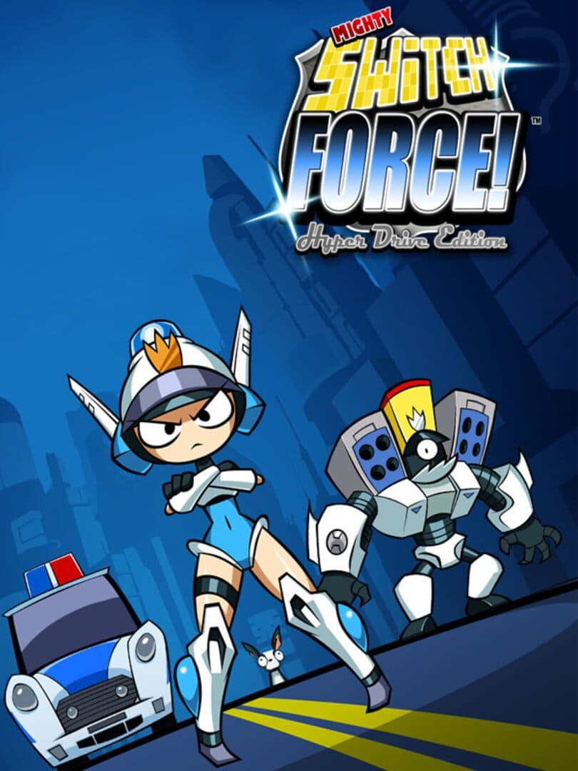 Cover of Mighty Switch Force! Hyper Drive Edition