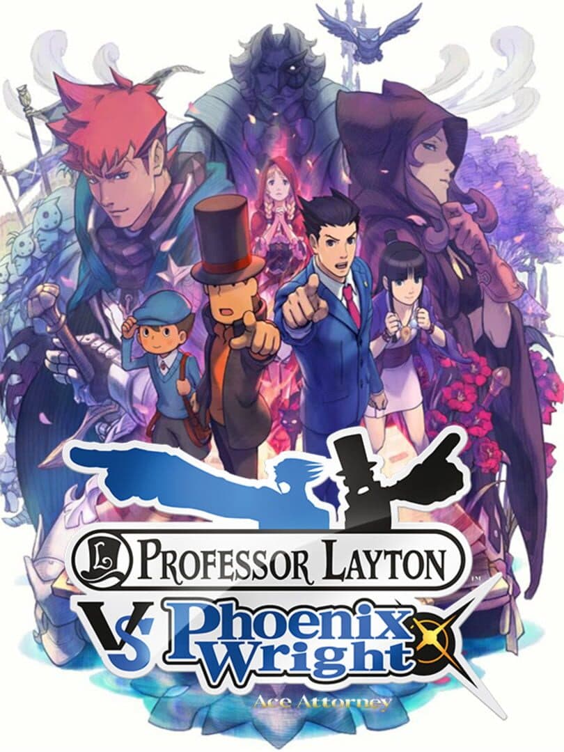 Cover of Professor Layton vs. Phoenix Wright: Ace Attorney