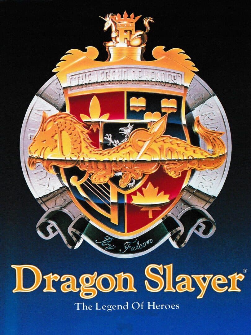 Cover of Dragon Slayer: The Legend of Heroes