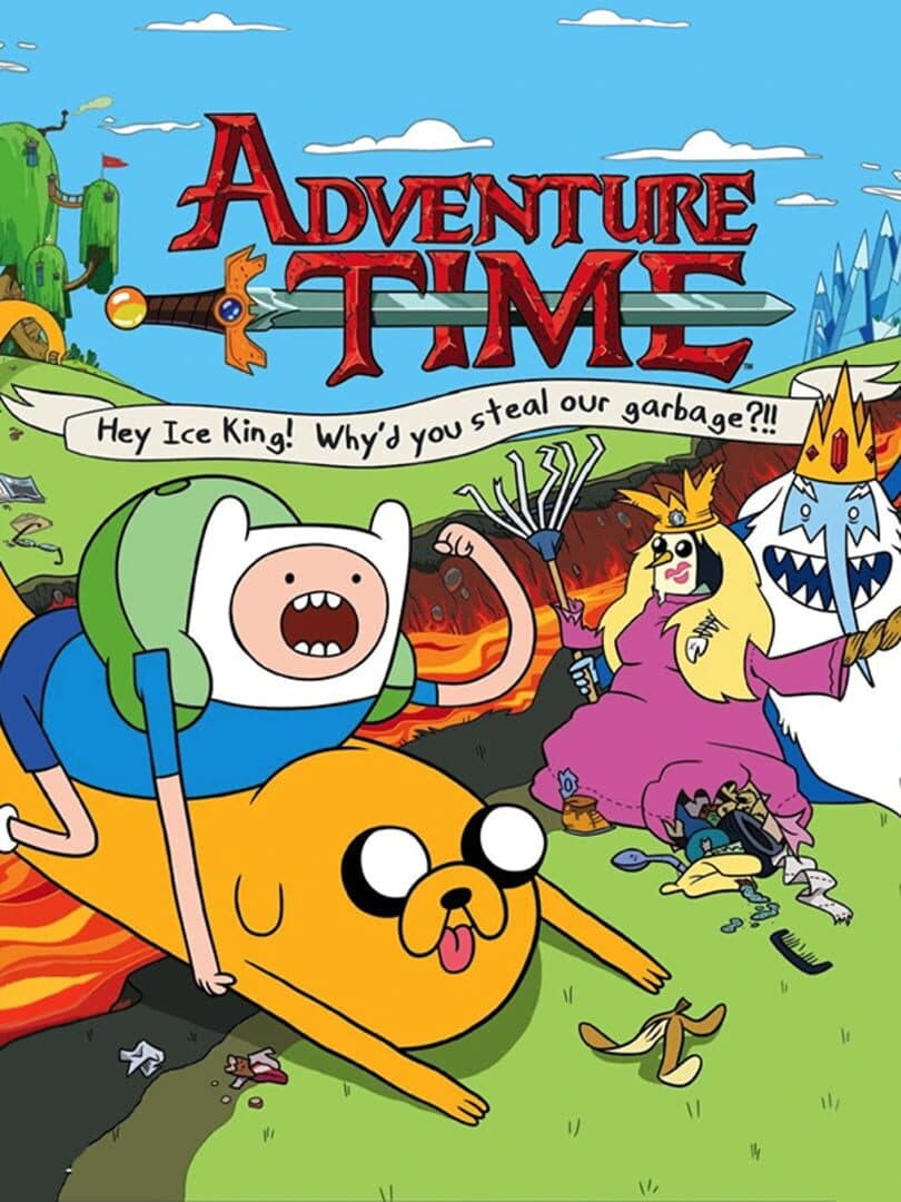 Cover of Adventure Time: Hey Ice King! Why'd You Steal Our Garbage?!