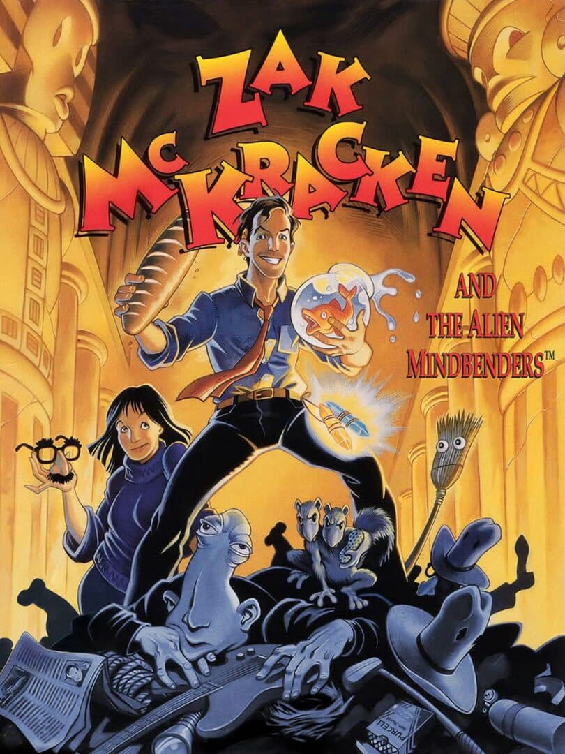 Cover of Zak McKracken and the Alien Mindbenders