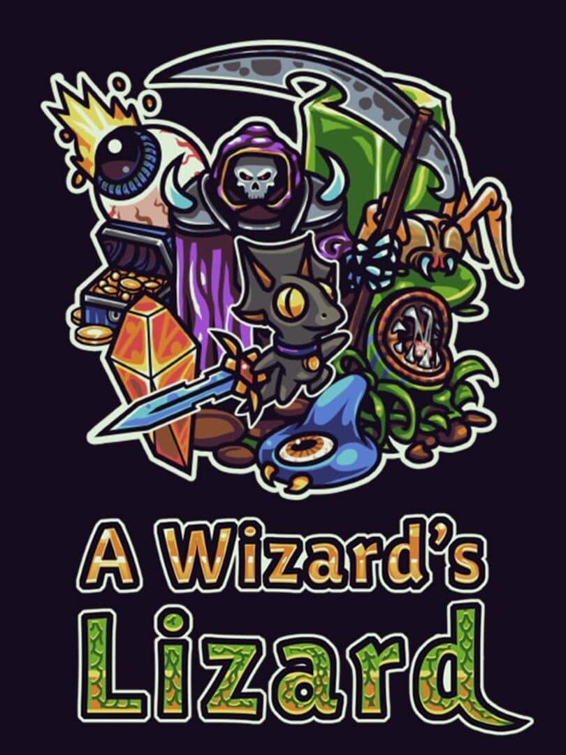 Cover of A Wizard's Lizard