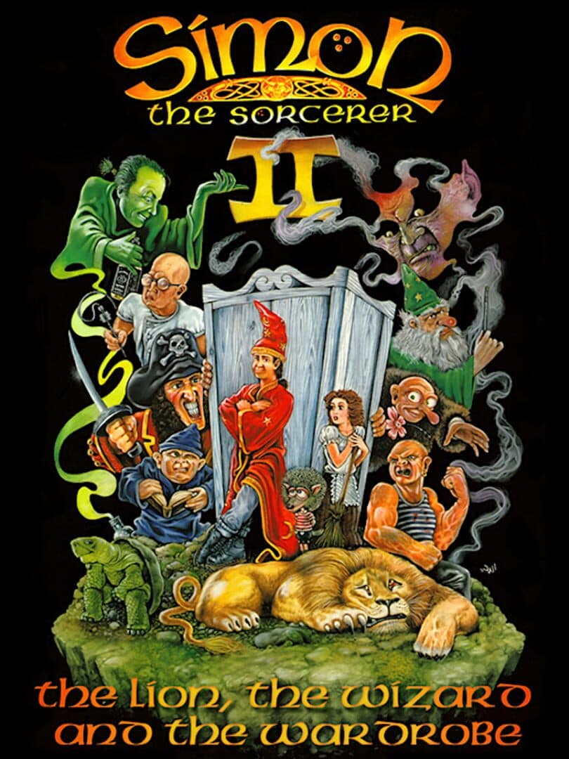 Cover of Simon the Sorcerer II: The Lion, the Wizard and the Wardrobe