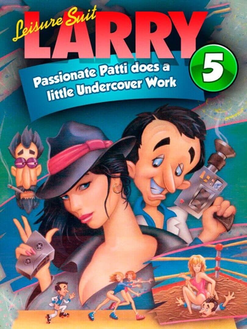 Cover of Leisure Suit Larry 5: Passionate Patti Does a Little Undercover Work
