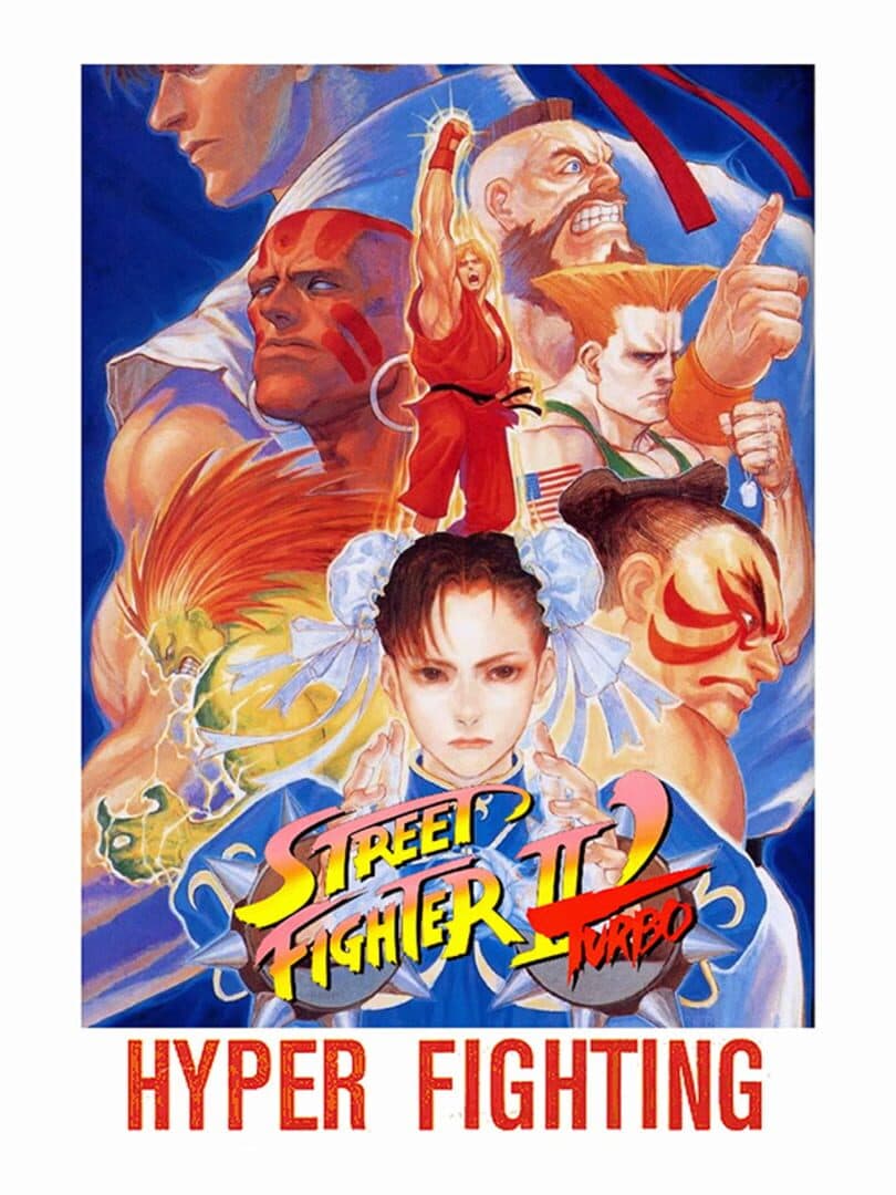 Cover of Street Fighter II' Turbo: Hyper Fighting