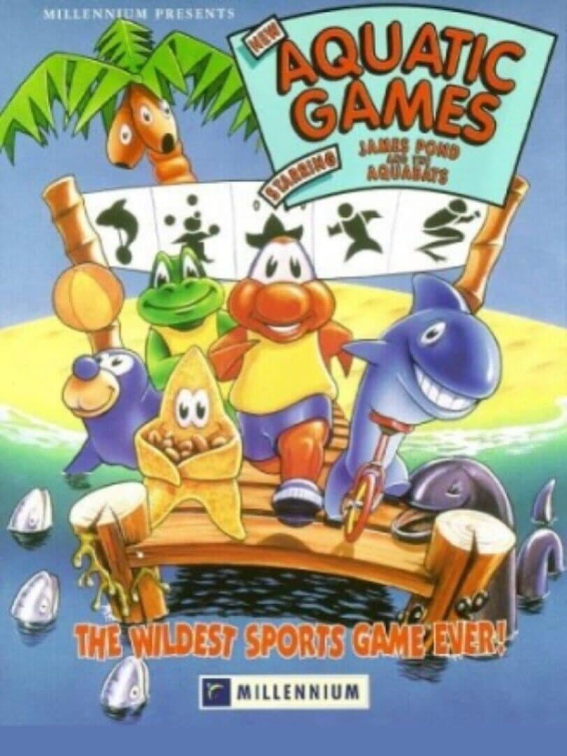 Cover of The Aquatic Games: Starring James Pond and the Aquabats
