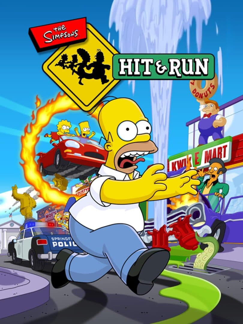 Cover of The Simpsons: Hit & Run
