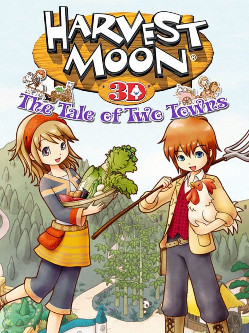 Cover of Harvest Moon: The Tale of Two Towns