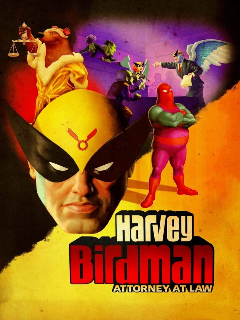 Cover of Harvey Birdman: Attorney at Law