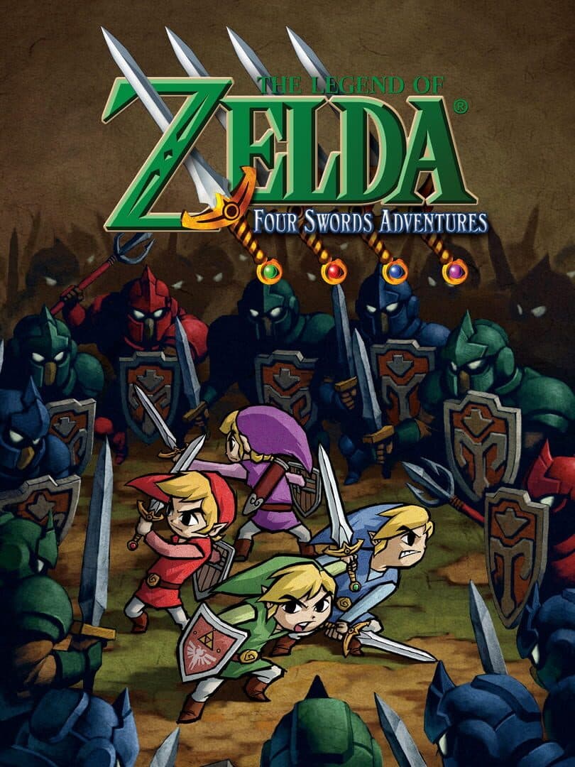 Cover of The Legend of Zelda: Four Swords Adventures