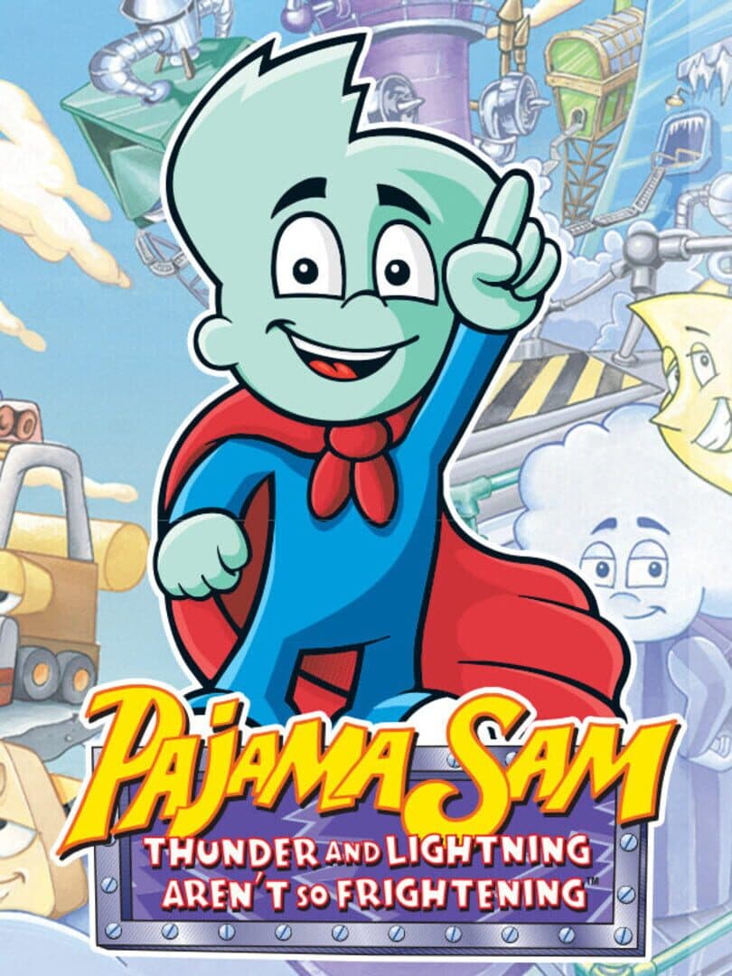 Cover of Pajama Sam 2: Thunder and Lightning Aren't so Frightening