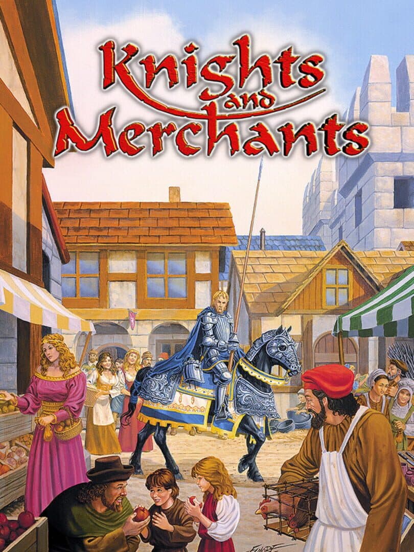 Cover of Knights and Merchants: The Shattered Kingdom